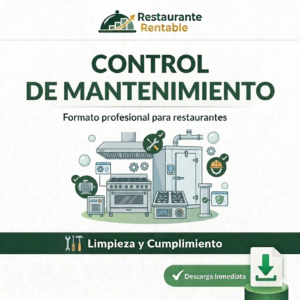 Control de mantenimiento